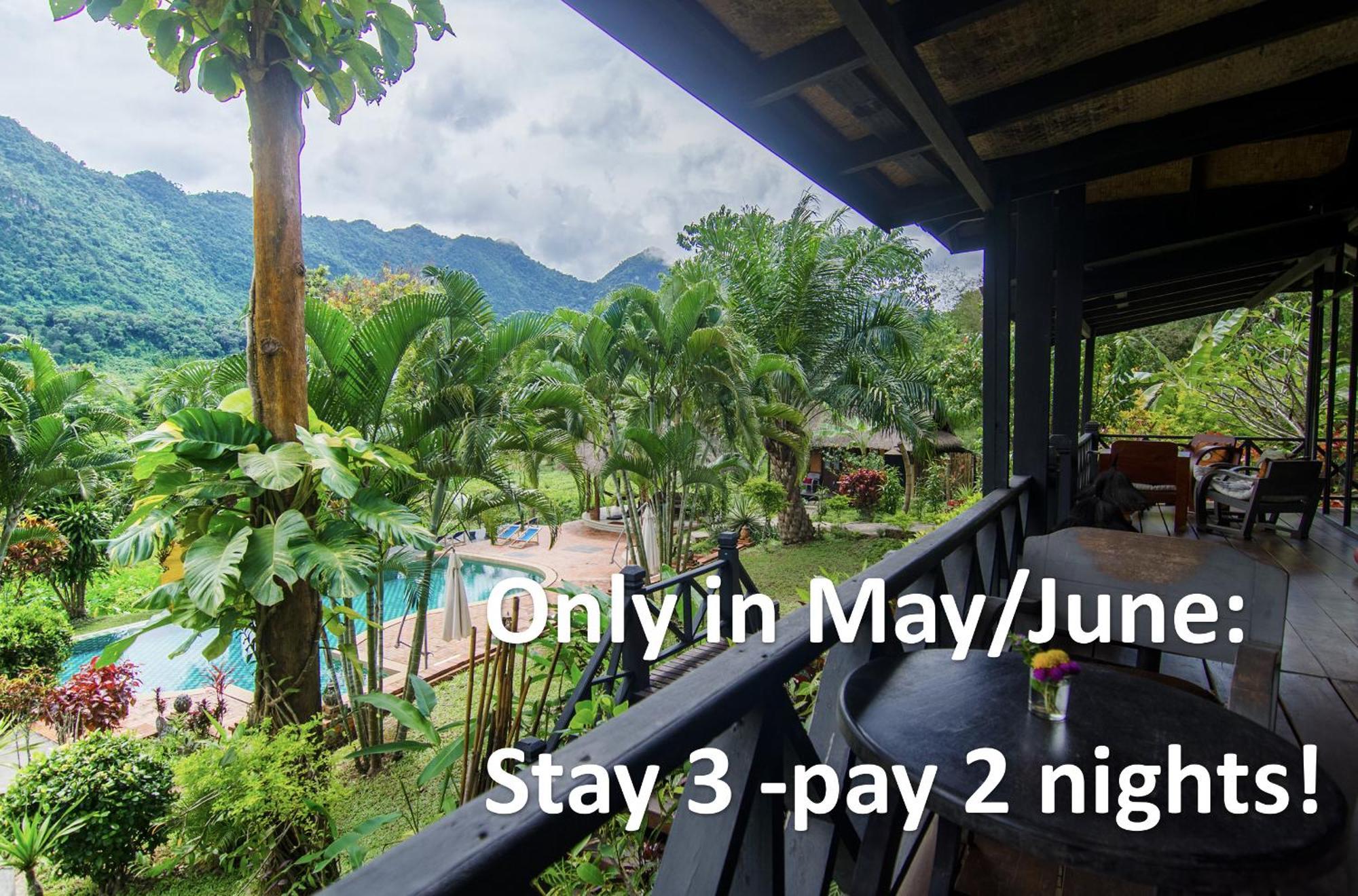 Hillside - Nature Lifestyle Lodge Luang Prabang Dış mekan fotoğraf